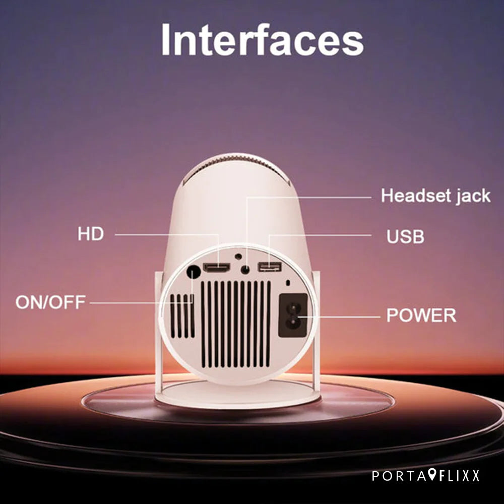 PixelPlay™ Spotlight HD – Ultra HD Portable Projector